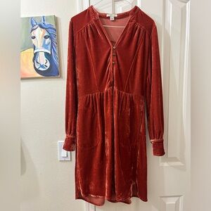 Velvet dress